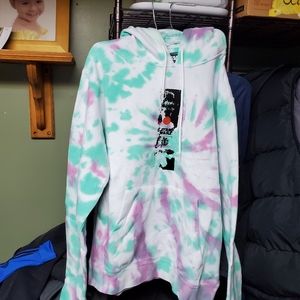 Element Skateboards And Star Wars Collab Hoodie Boba Fett Graphic Tie-Dye Color